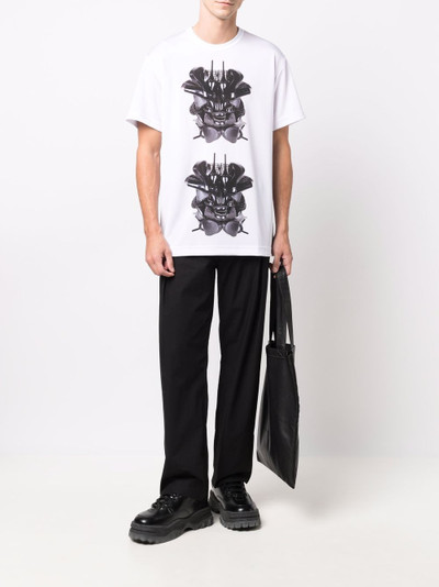 Comme des Garçons Homme Plus abstract print T-shirt outlook