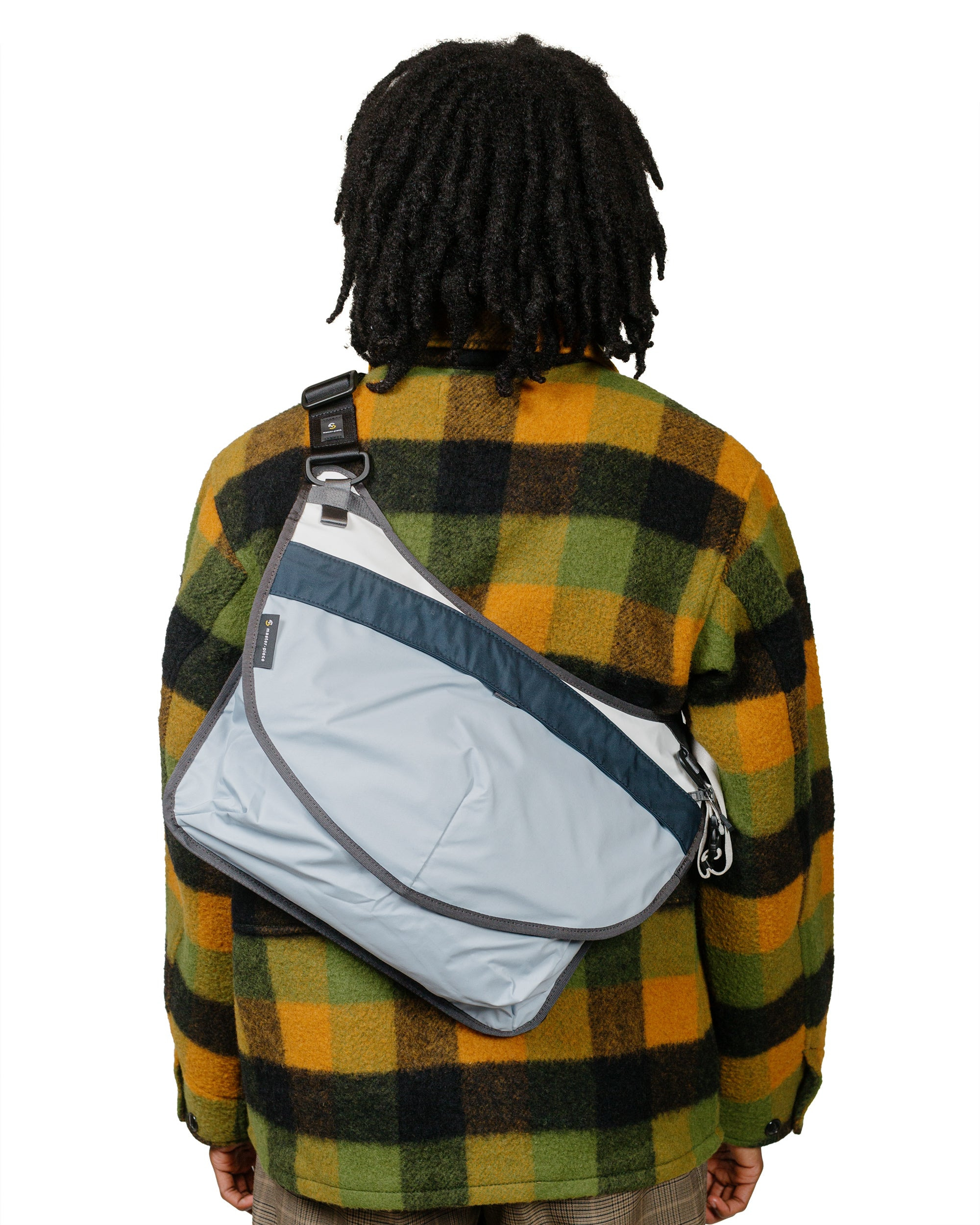 Face Shoulder Bag Sax Blue - 4