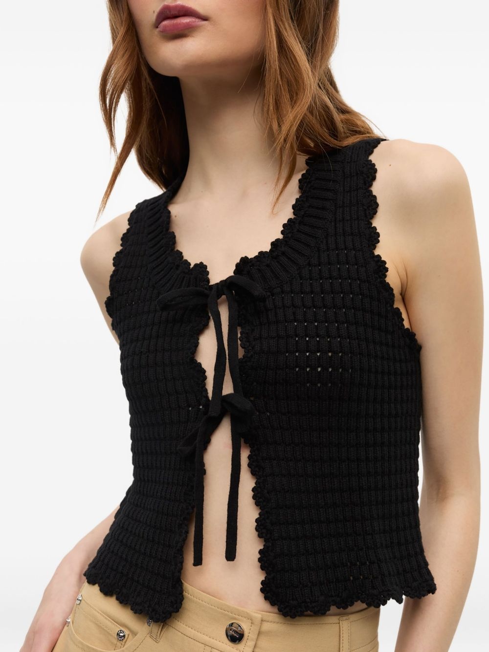 crochet-knit top - 5
