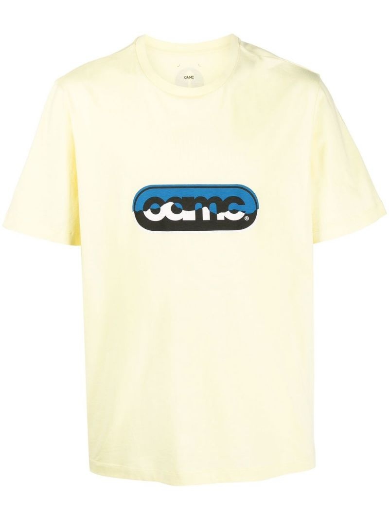 logo-print T-shirt - 1