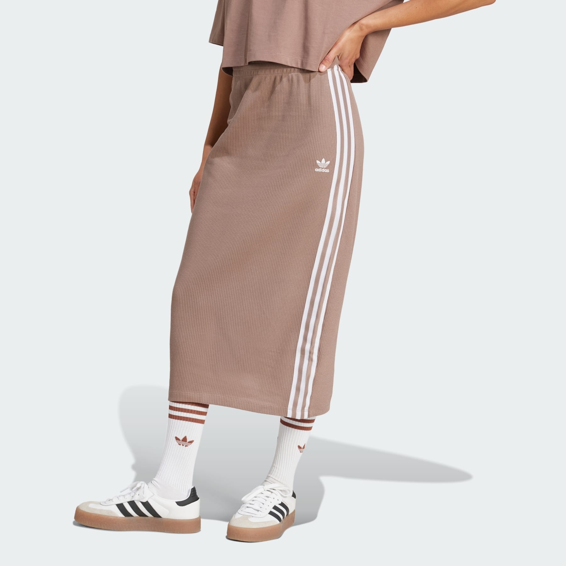【Adidas コリア】 Knit Skirt Adidas Original Knit Skirt