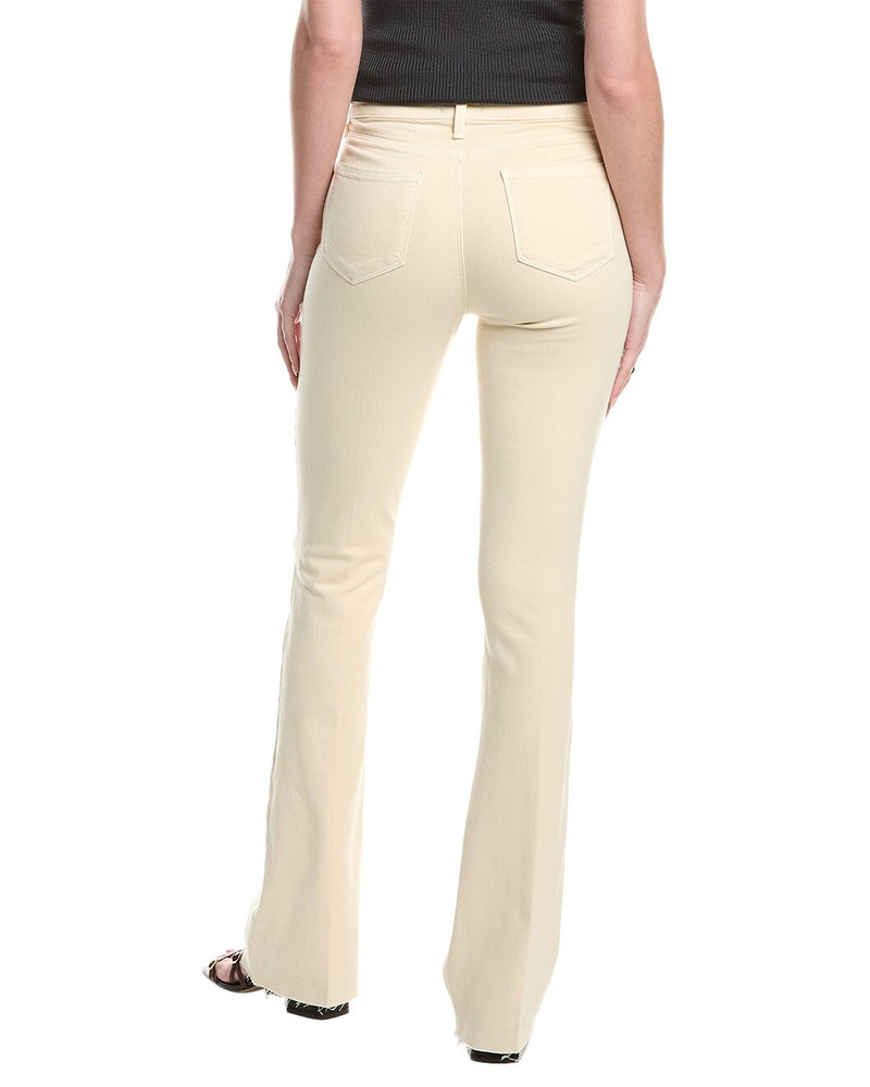 L'AGENCE L’AGENCE Ruth High-Rise Straight Creme Brulee Jean outlook
