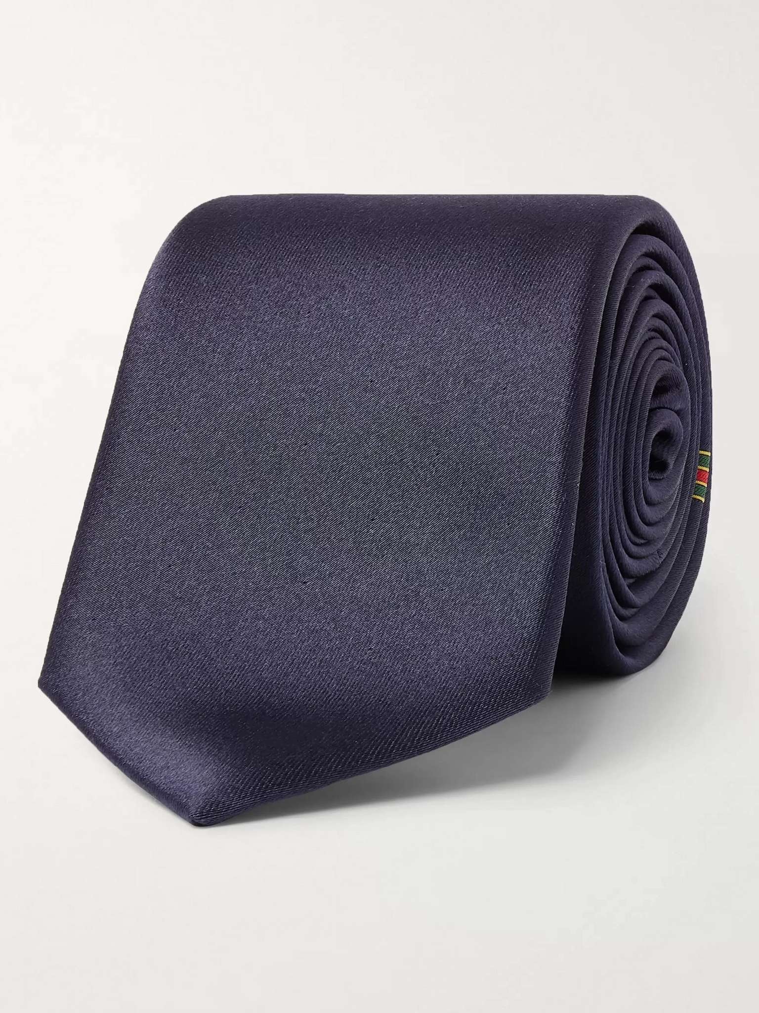 7cm Logo-Jacquard Silk Tie - 4