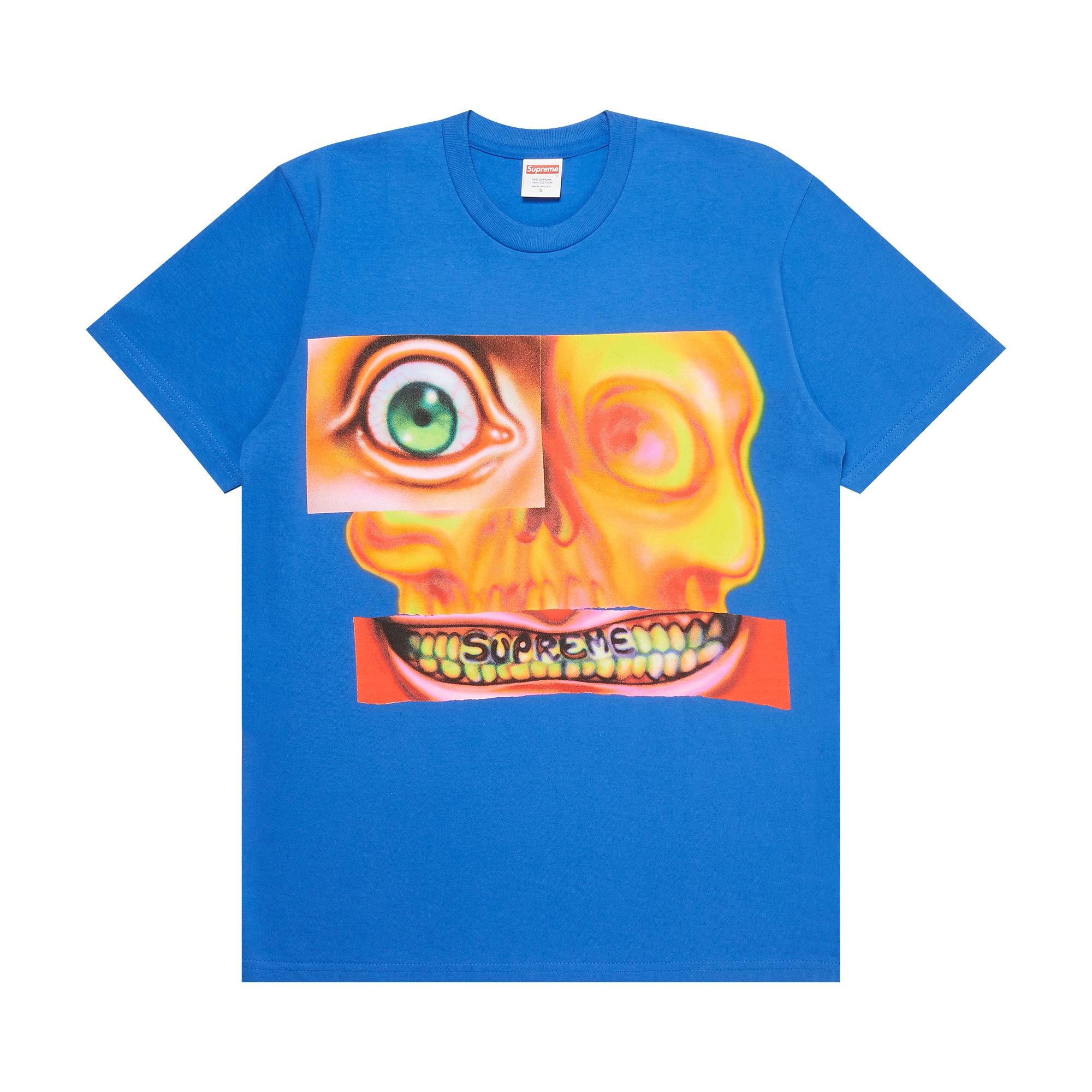 Supreme Face Tee 'Royal' - 1