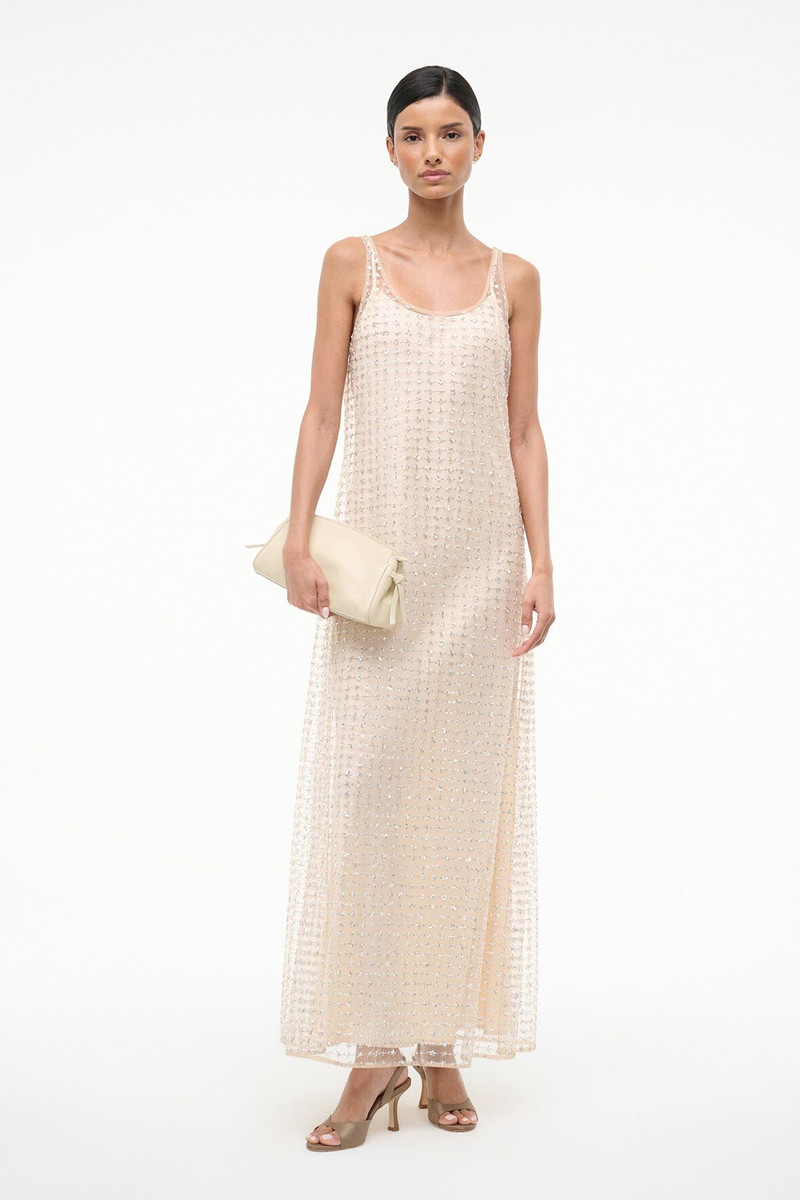 STAUD AURIELLE DRESS STARDUST 1
