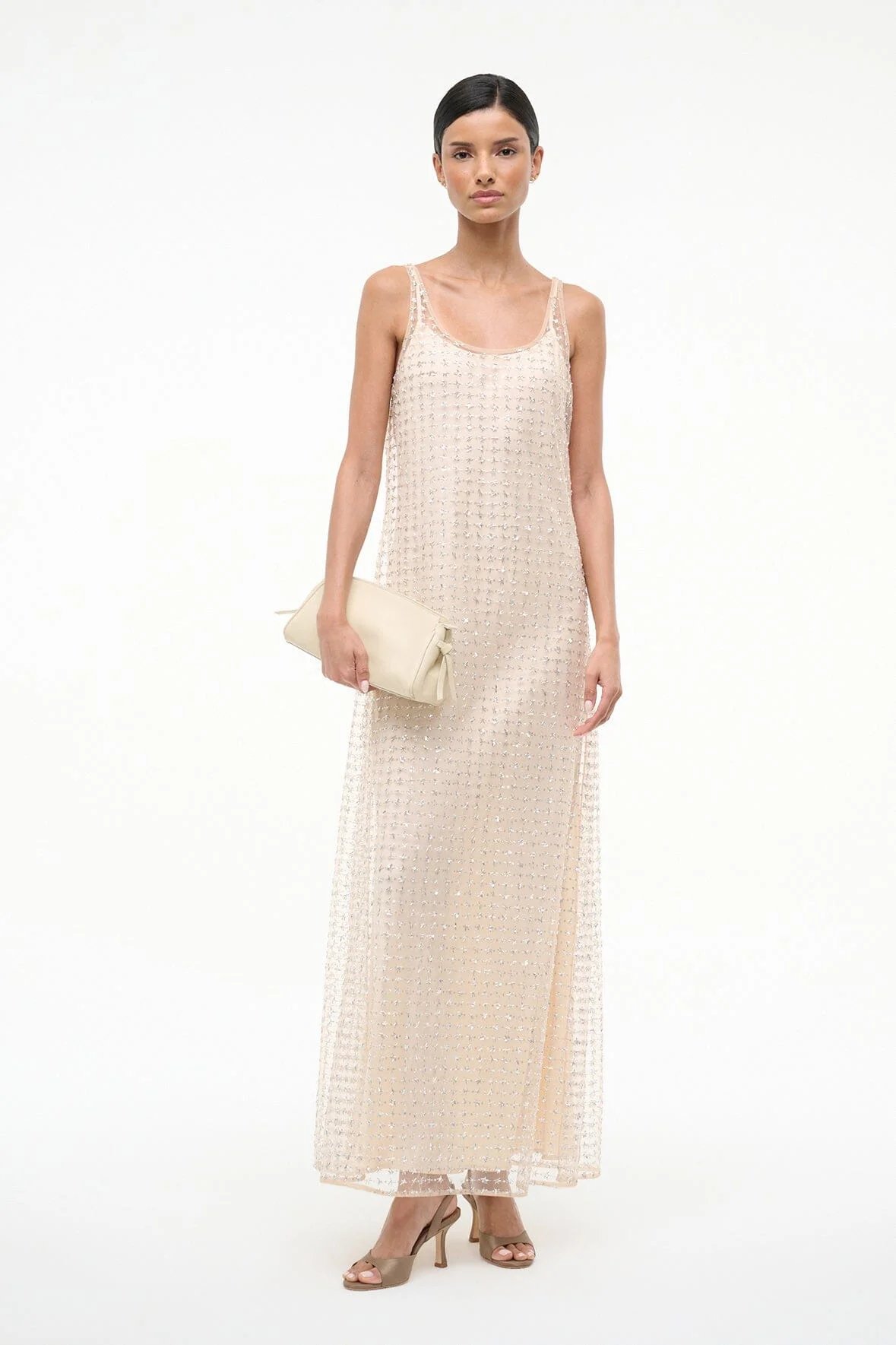 STAUD AURIELLE DRESS STARDUST - 1