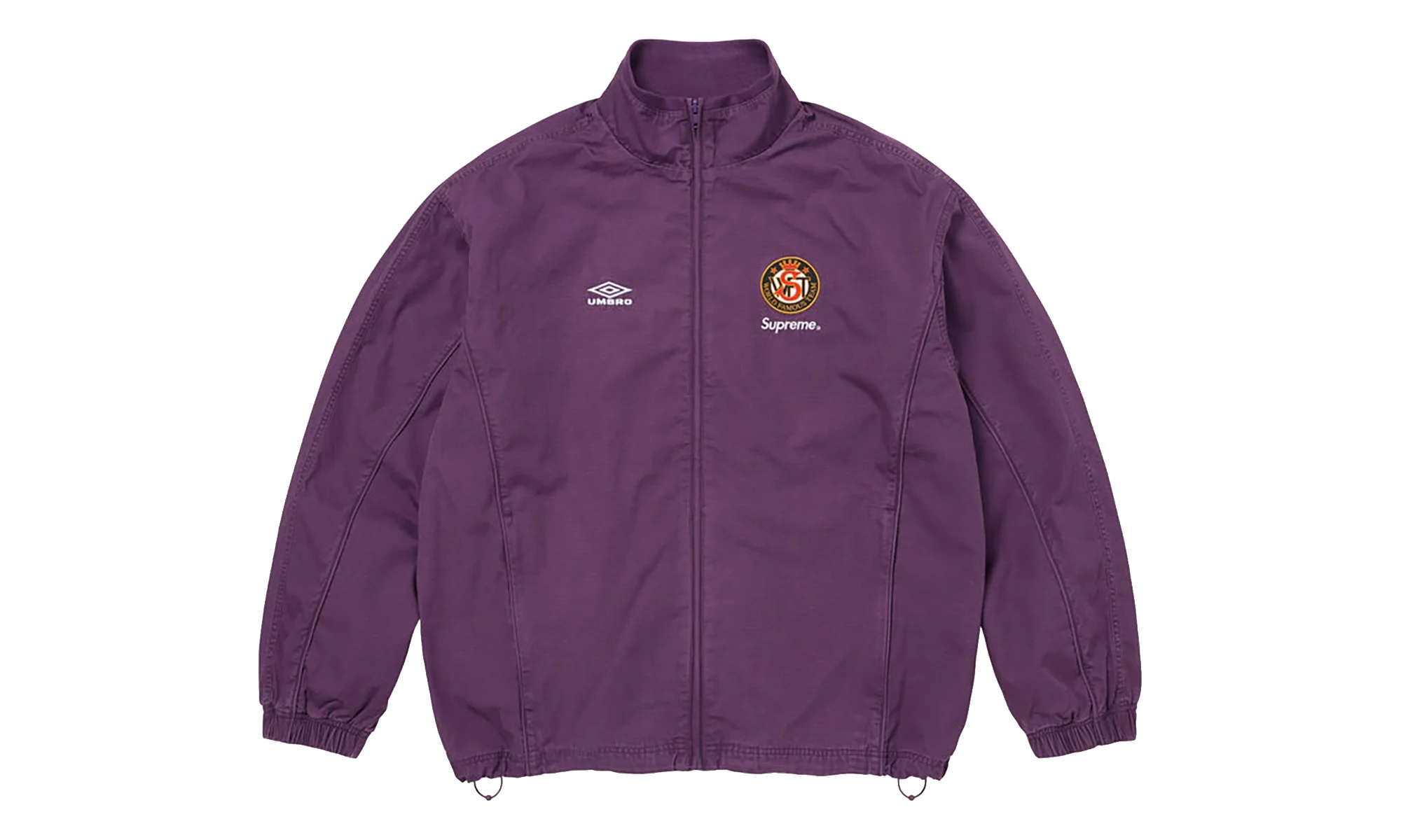 Umbro® Cotton Ripstop Track Jacket "SS26 - Plum" SU27023 - 1