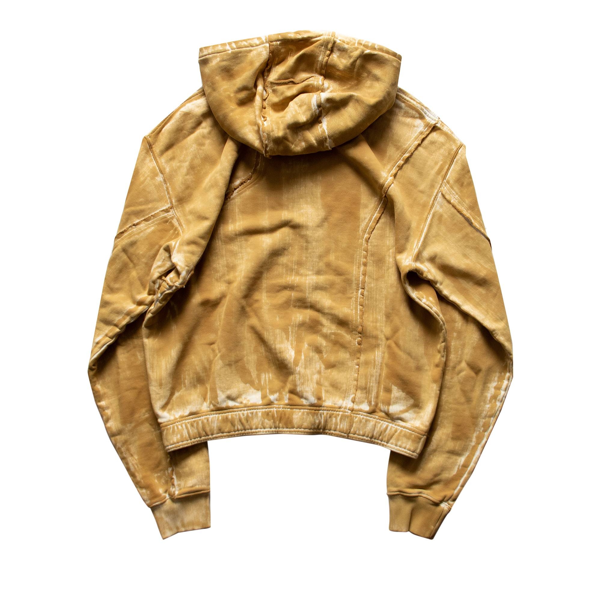 A-Cold-Wall* Knitted Corrosion Hooded Sweatshirt 'Sulphur' - 2