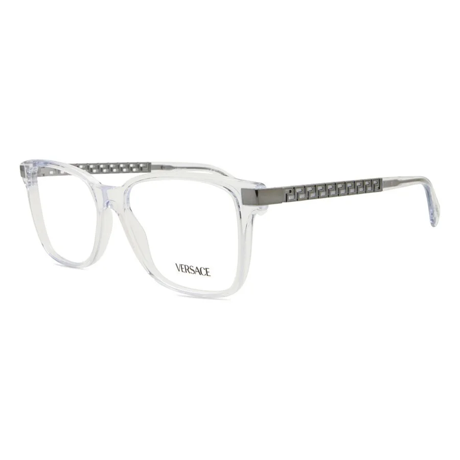 Versace Demo Square Men's Eyeglasses VE3340U 148 57 - 1