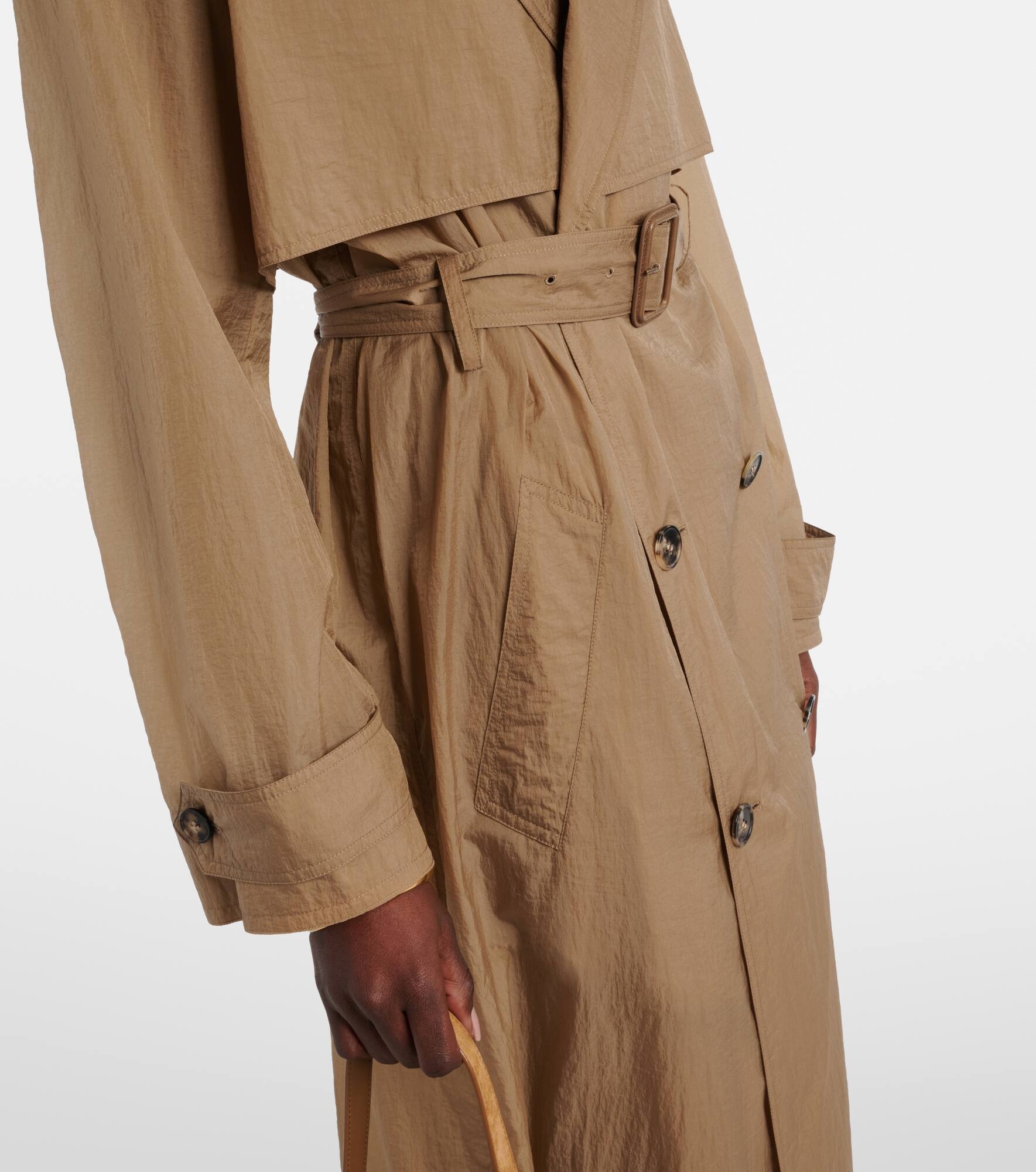 Sheer trench coat - 5