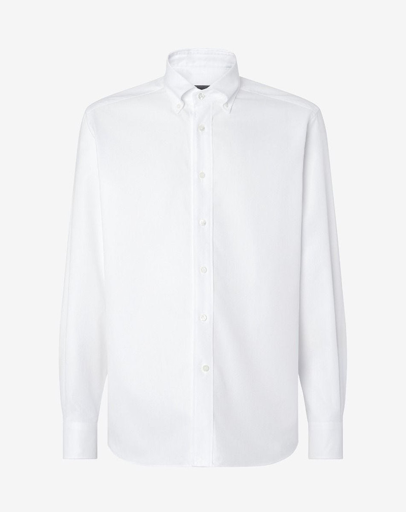White royal Oxford cotton shirt 1