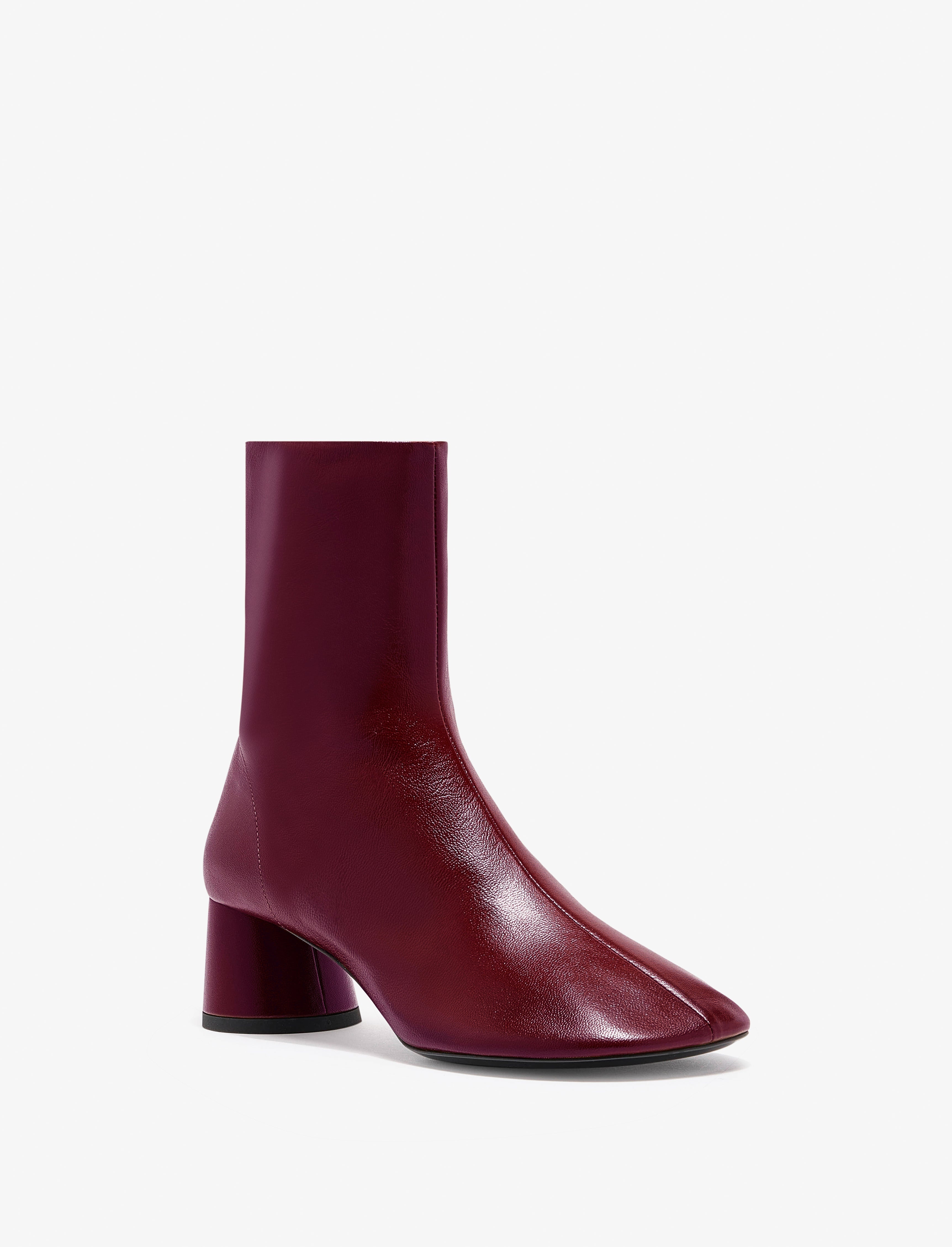 Glove Ankle Boots in Slick Nappa - 2