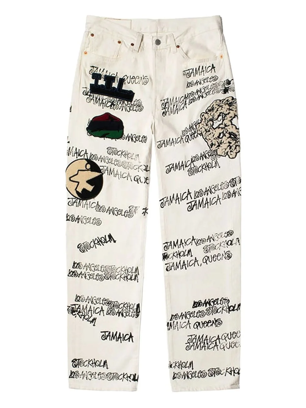 x Stussy x Our Legacy TTL 501 jeans - 1