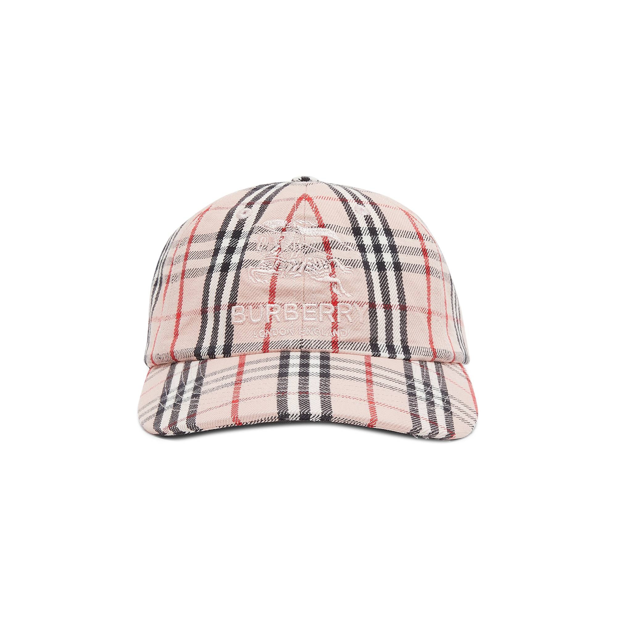 Supreme x Burberry Denim 6-Panel 'Pink' - 1