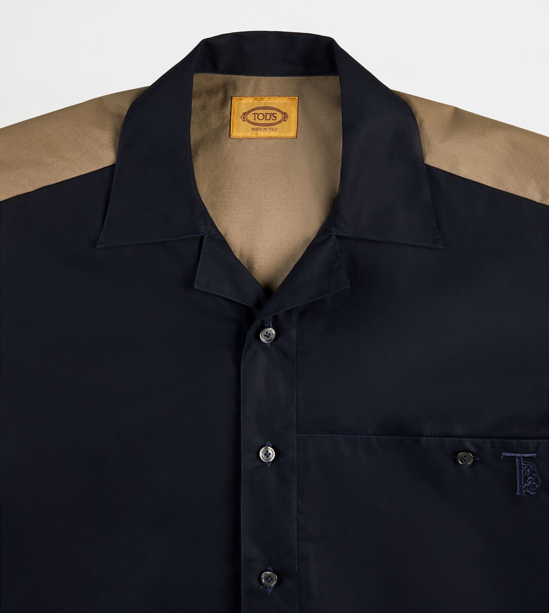 BOWLING COLLAR SHIRT - BLUE - 8