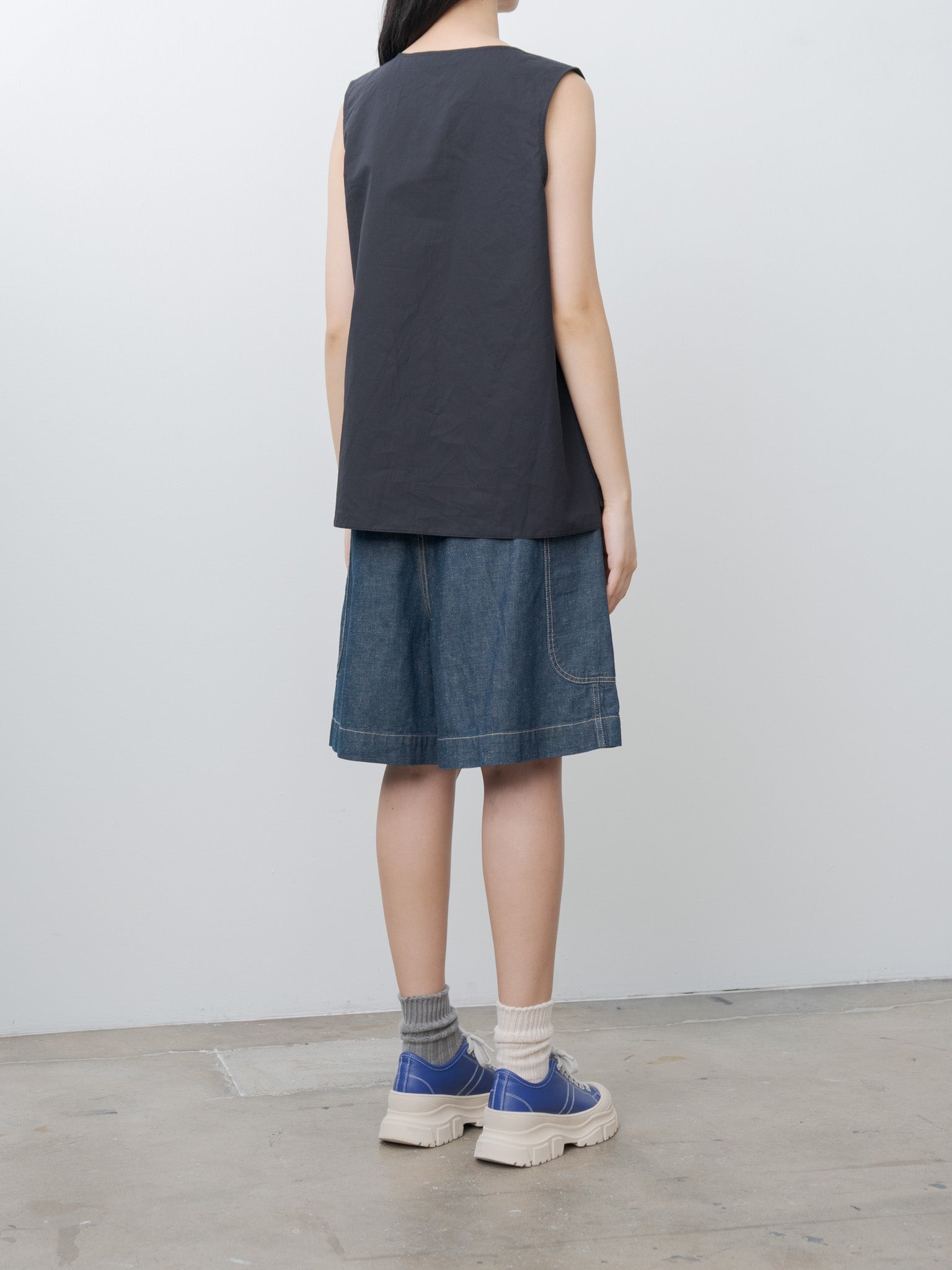 Pristina Denim Shorts - Blue - 5