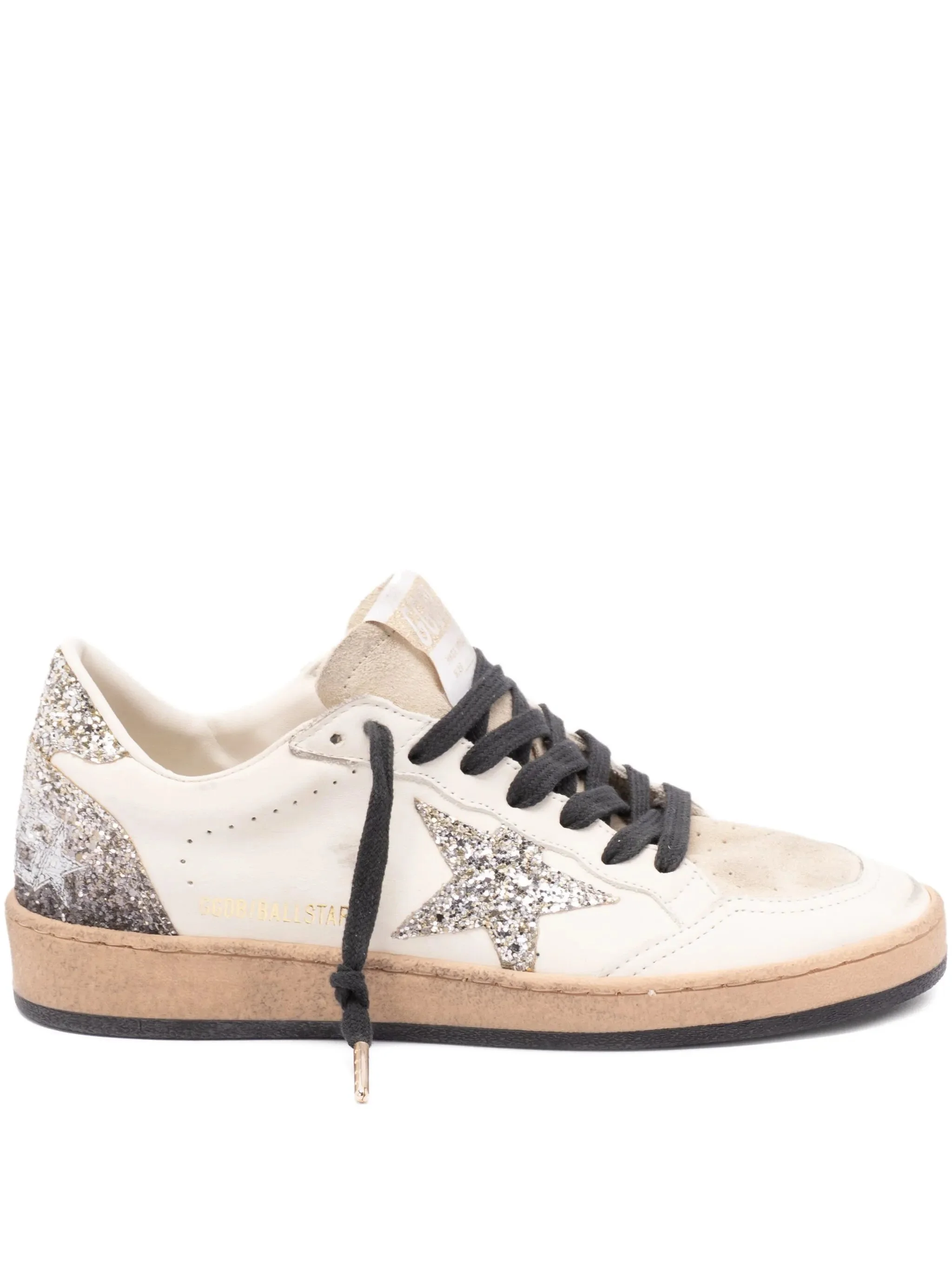 Golden Goose Ball Star Glitter-star Sneakers - 1