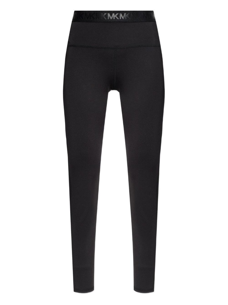 logo-waistband leggings 1