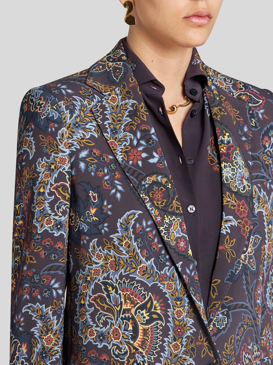 JACKET WITH PAISLEY PRINT - 2