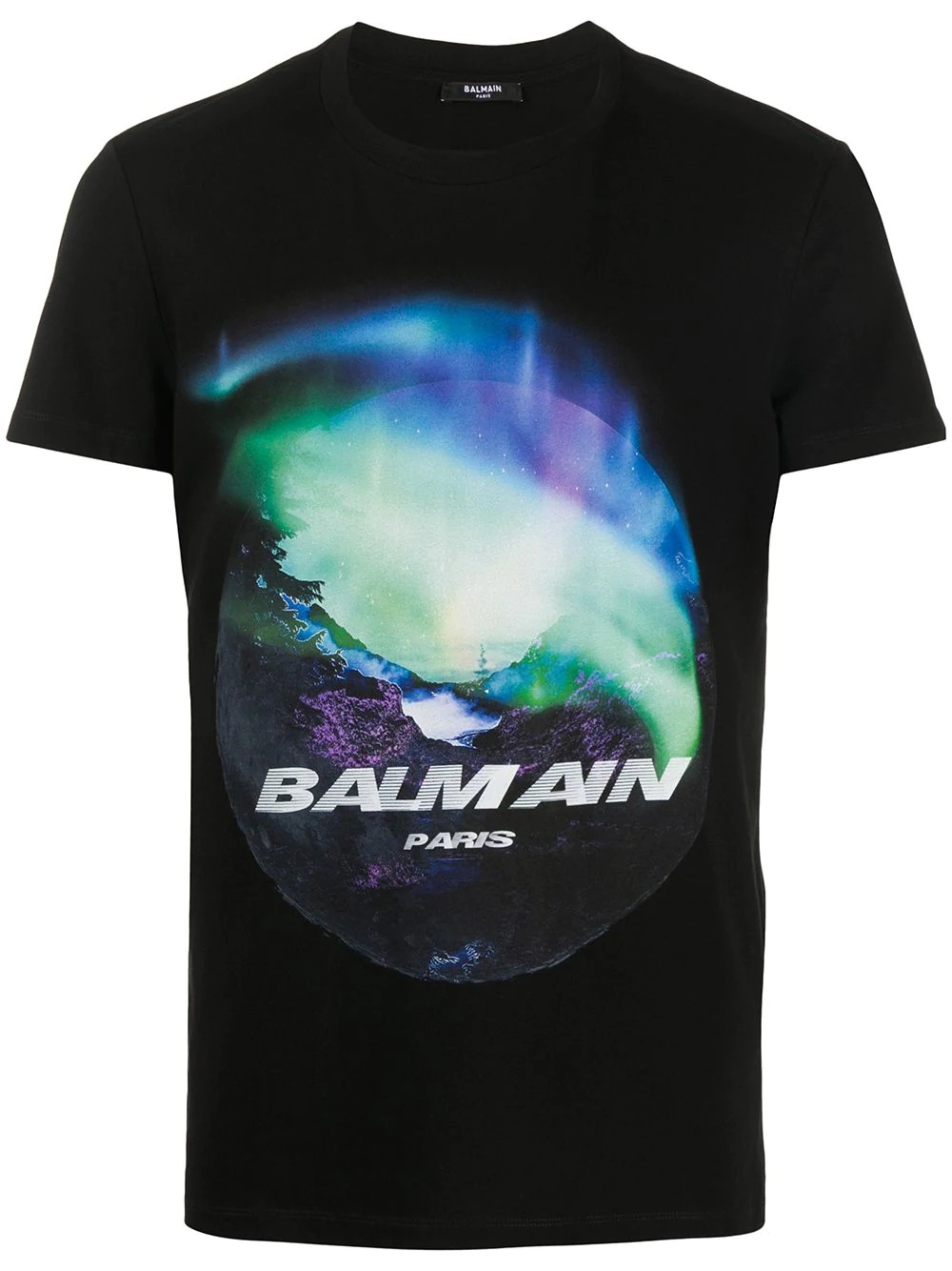 Northern Lights printed T-shirt - 1