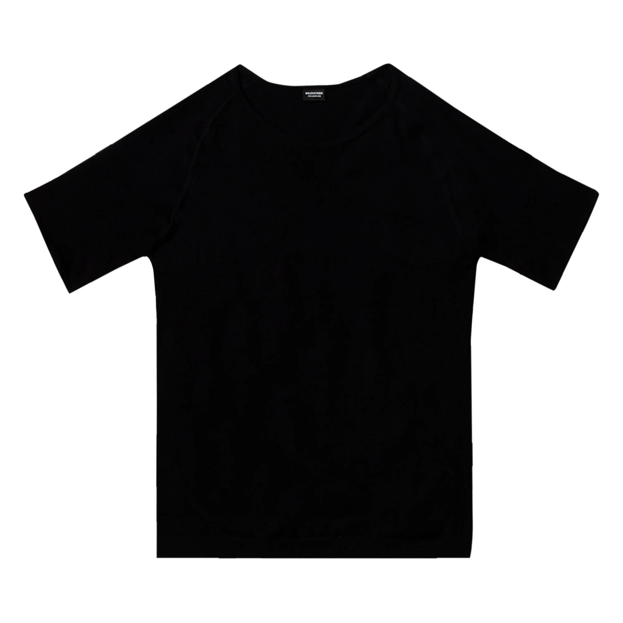 Balenciaga Sporty B Crewneck Athletic Top 'Black' - 1