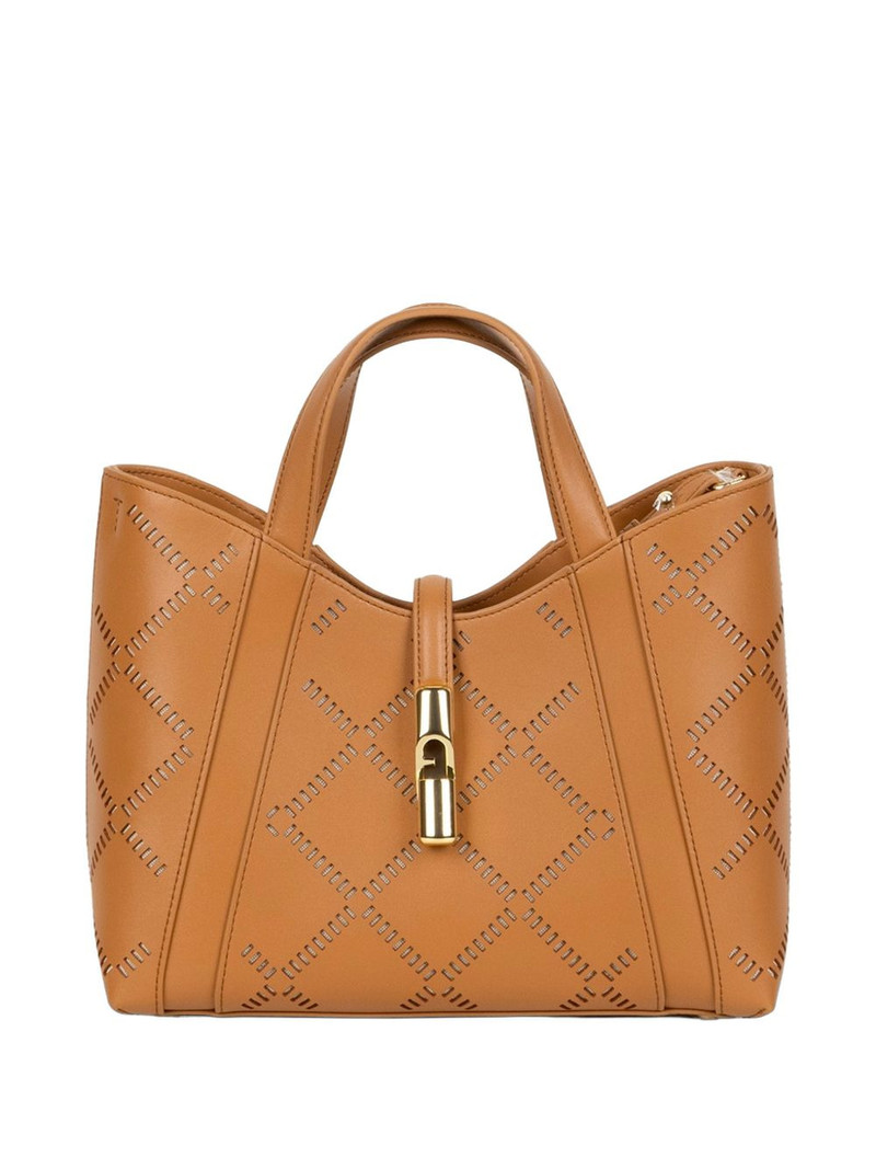 small Goccia perforated tote bag 1