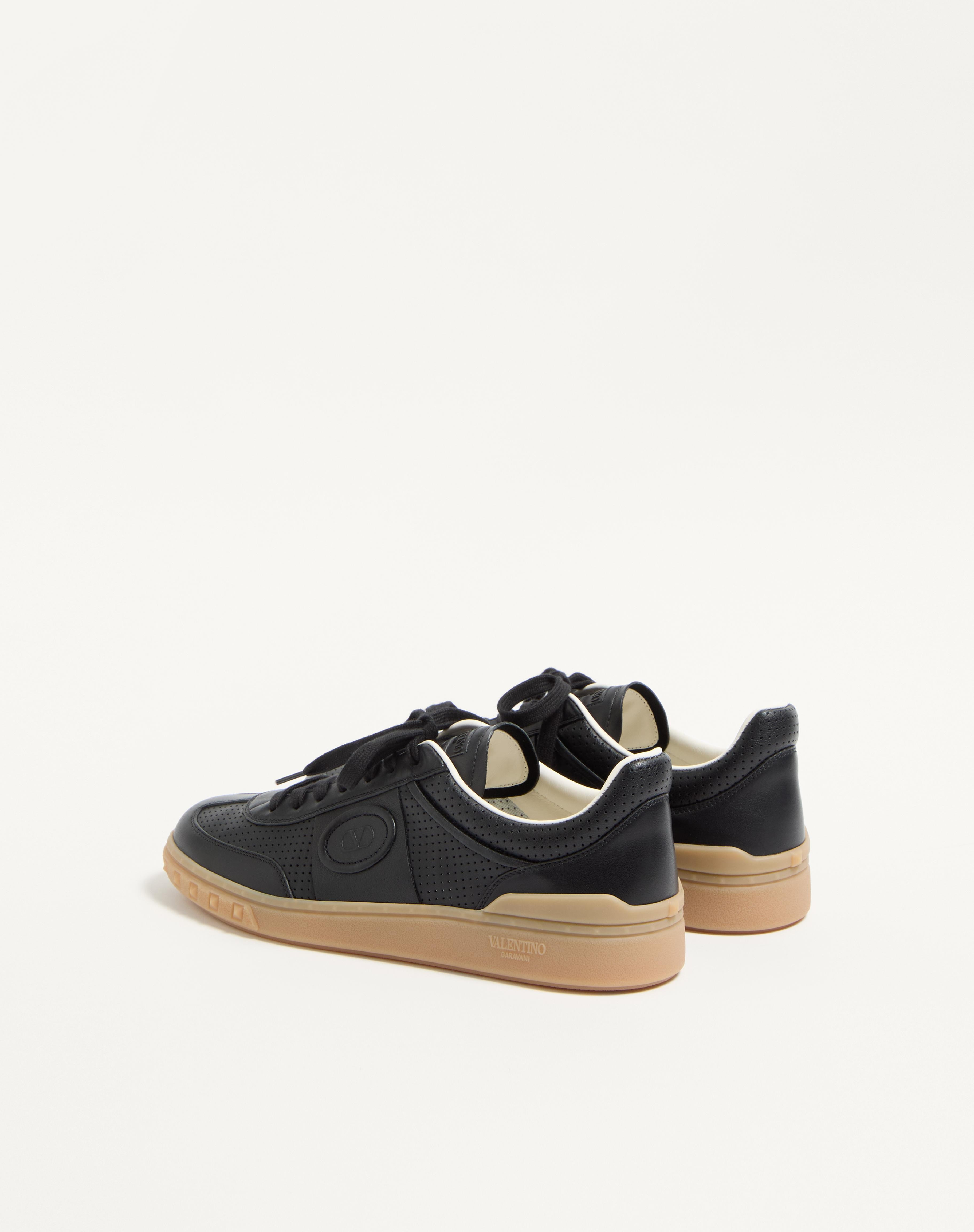 UPVILLAGE LOW-TOP SNEAKER IN PERFORATED NAPPA LEATHER - 7