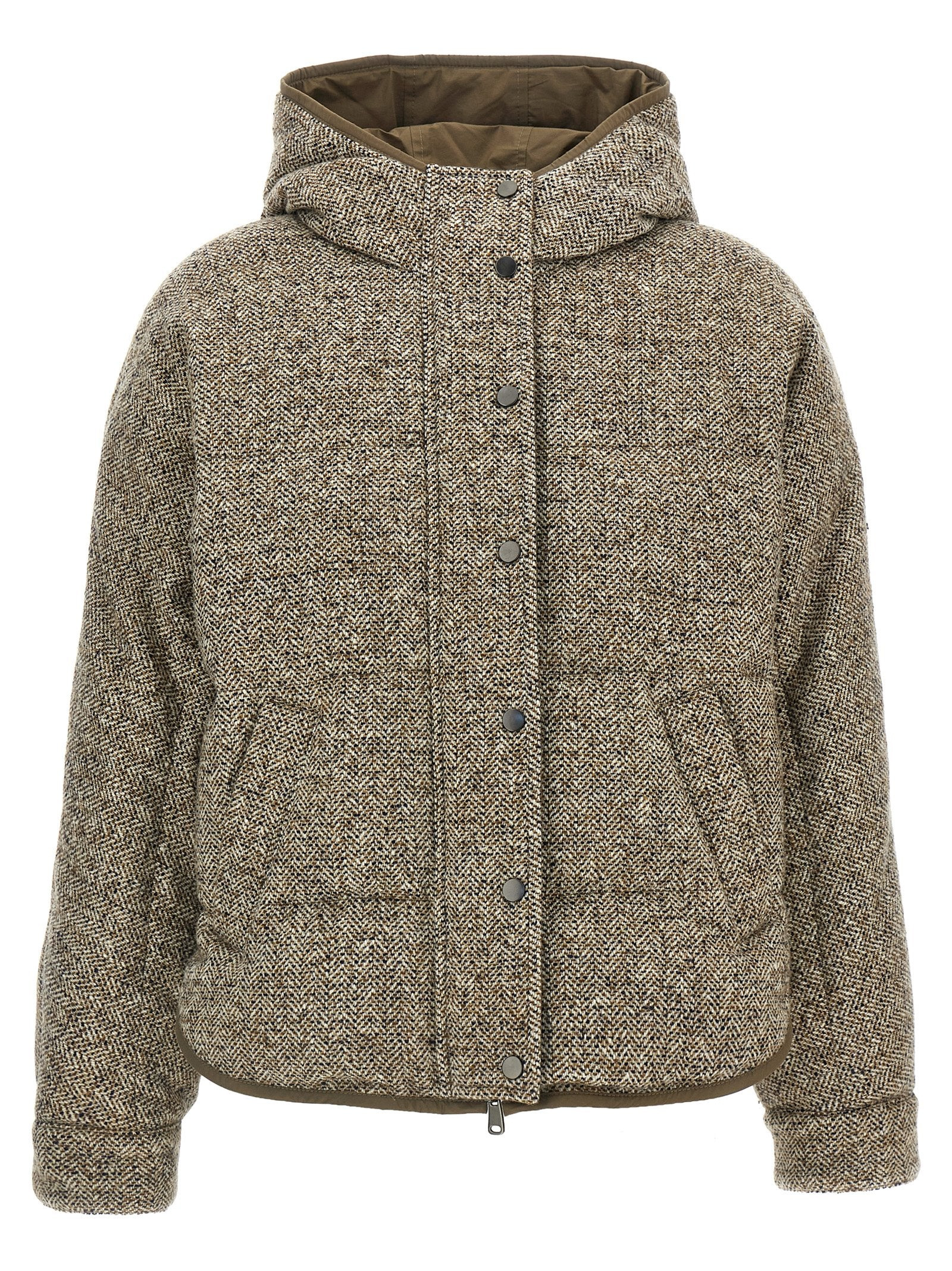 Reversible Down Jacket Puffer Jackets Multicolor - 1