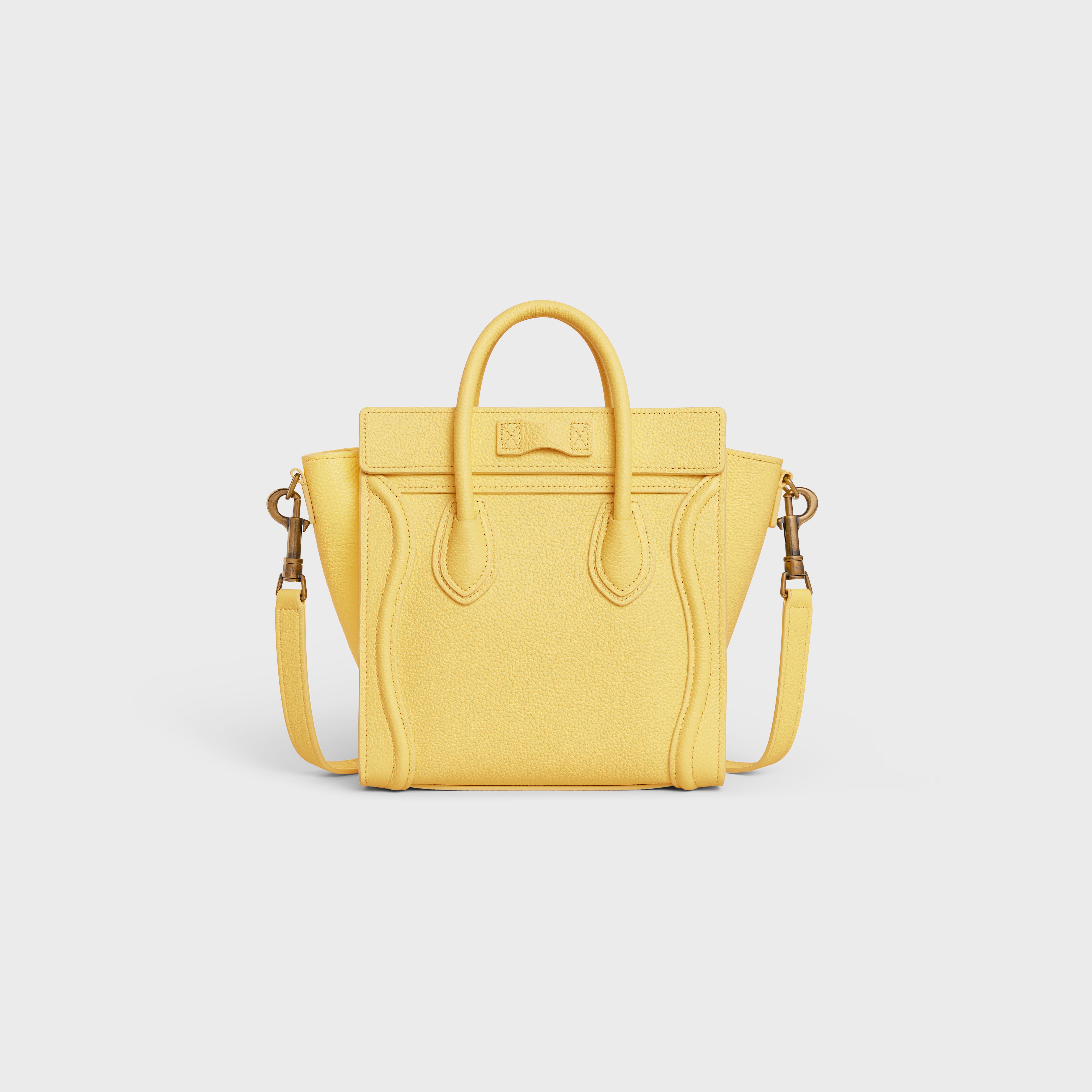 Nano Luggage bag in drummed calfskin - 3