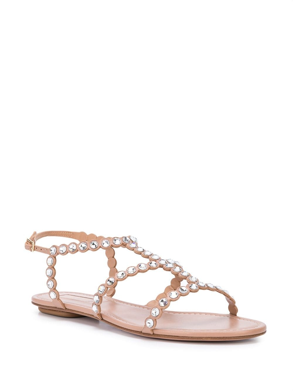 Tequila crystal-embellished sandals - 2