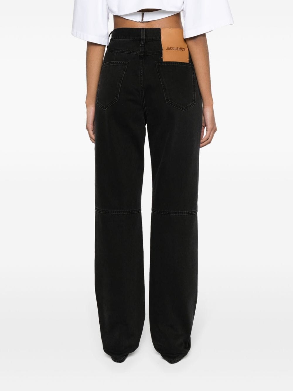 La De Nimes Droit straight-leg jeans - 4