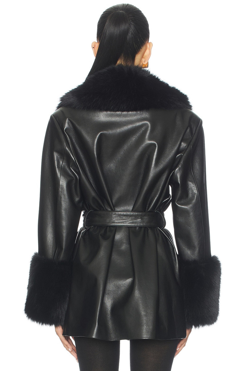 LAMARQUE Rosabella Faux Fur Blazer outlook