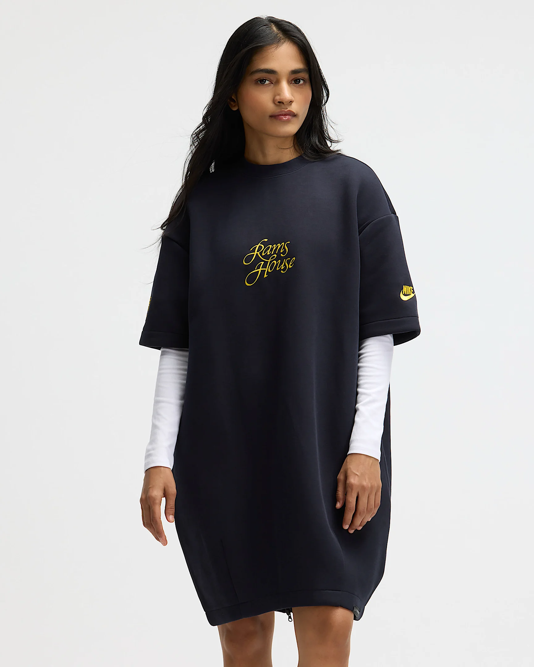 Los Angeles Rams Rivalries Collection Oversized Tech Fleece Women's Nike NFL Dress - 1