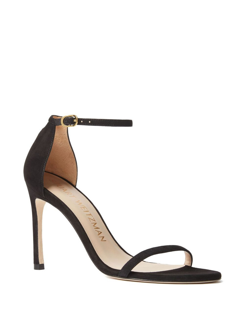 Stuart Weitzman 105mm Nudistsong double-strap sandals outlook