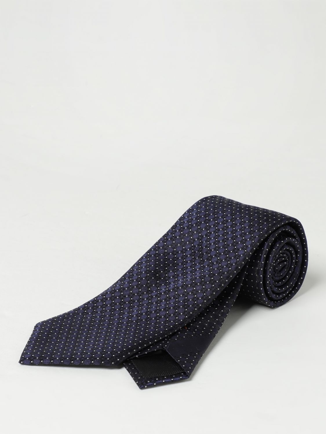 Zegna Tie Men Navy - 1