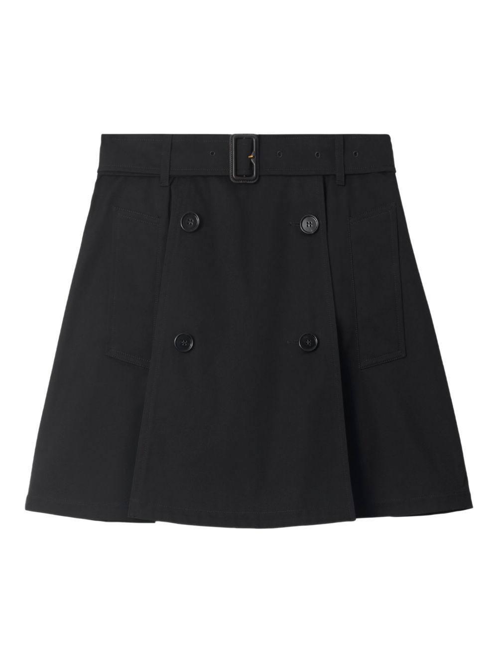 belted leather skirt - 3