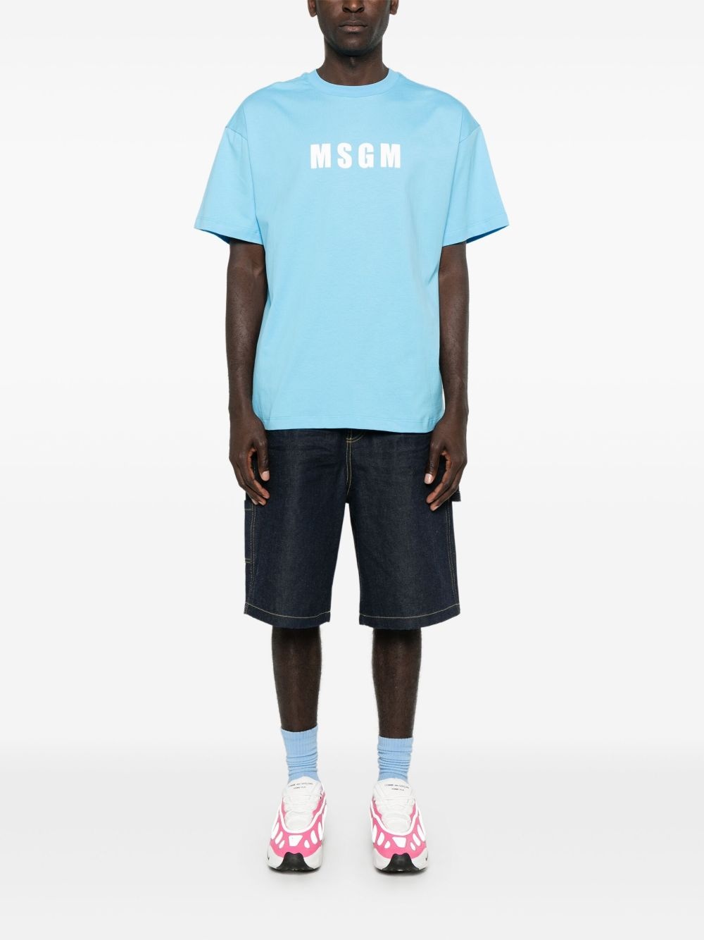 logo-print T-shirt - 2