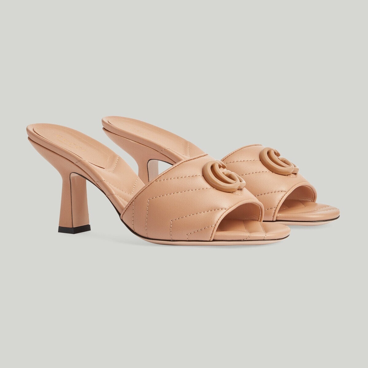 Gucci Double G Marmont Slide Sandals - 2