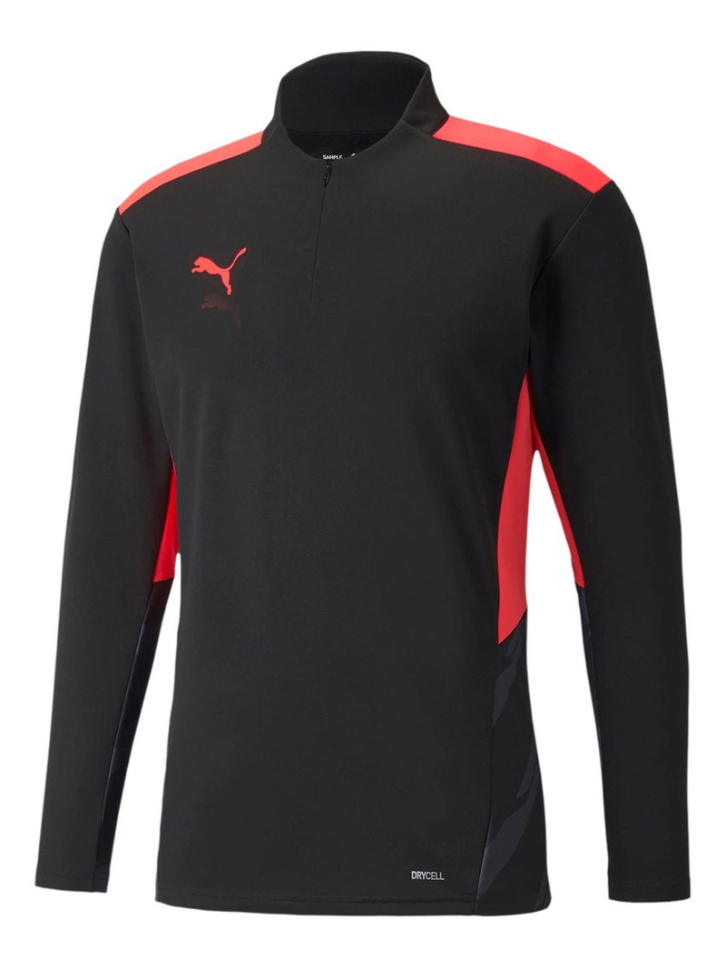 zip-fastening long-sleeve T-shirt 1