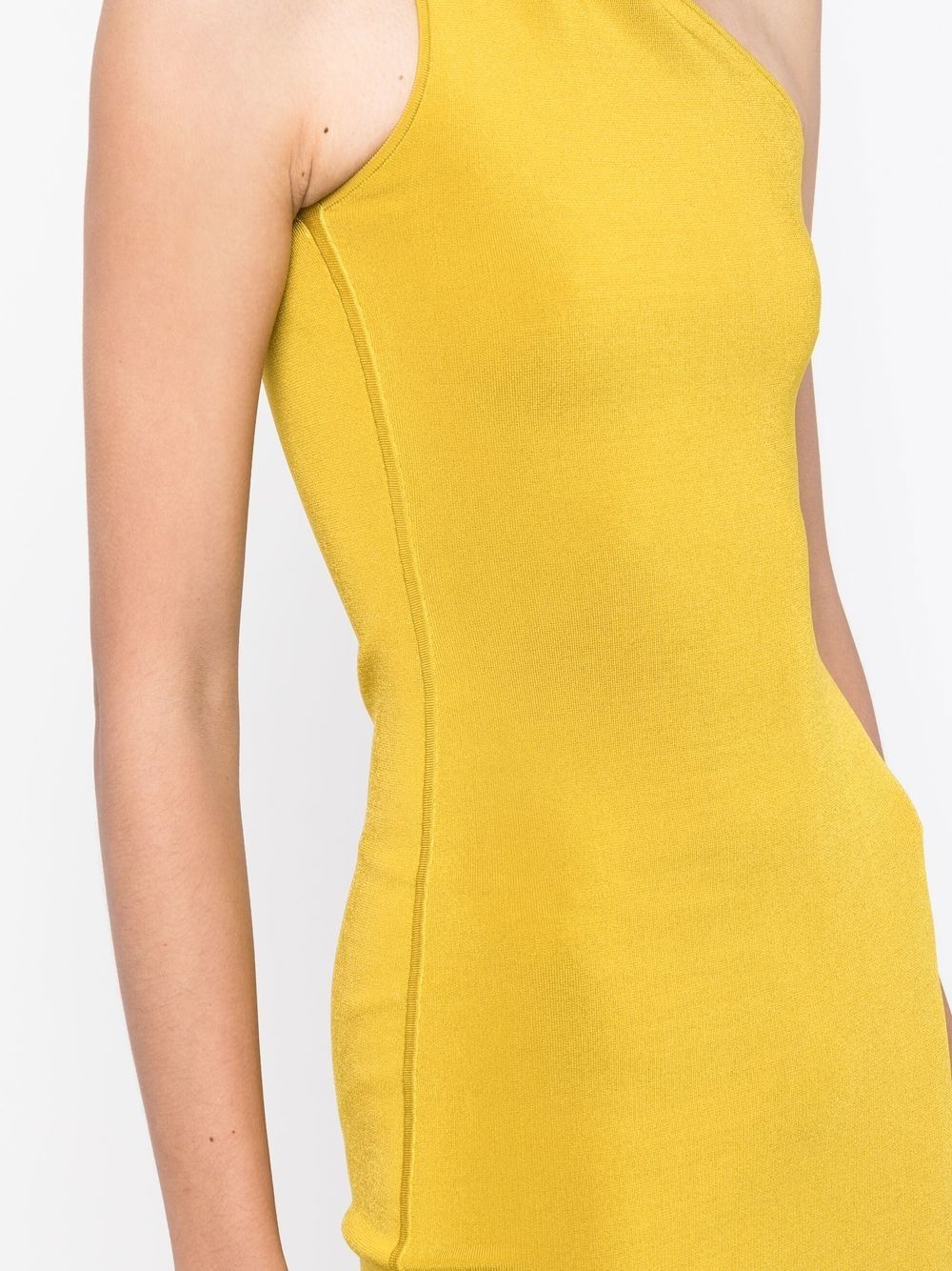 one-shoulder midi dress - 4