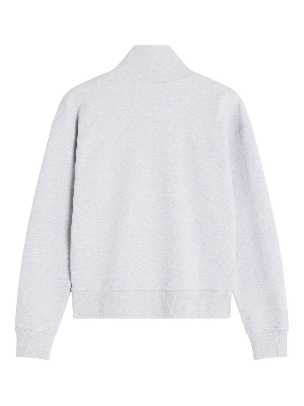 half-zip embroidered sweatshirt - 5