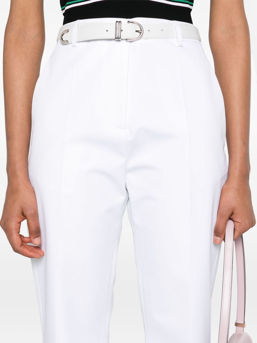 mid-rise tailored trousers - 5