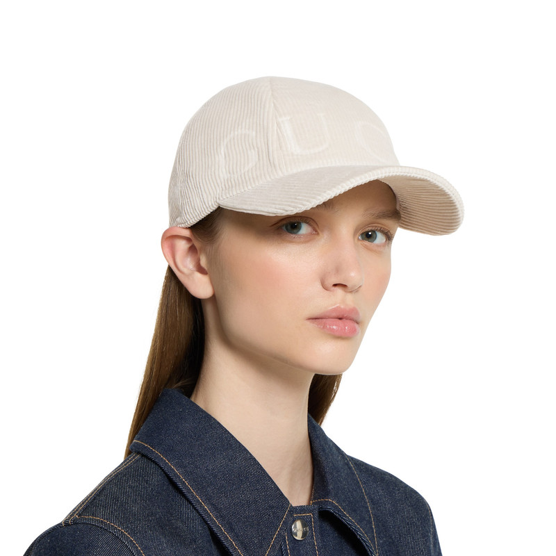 Corduroy baseball hat 3
