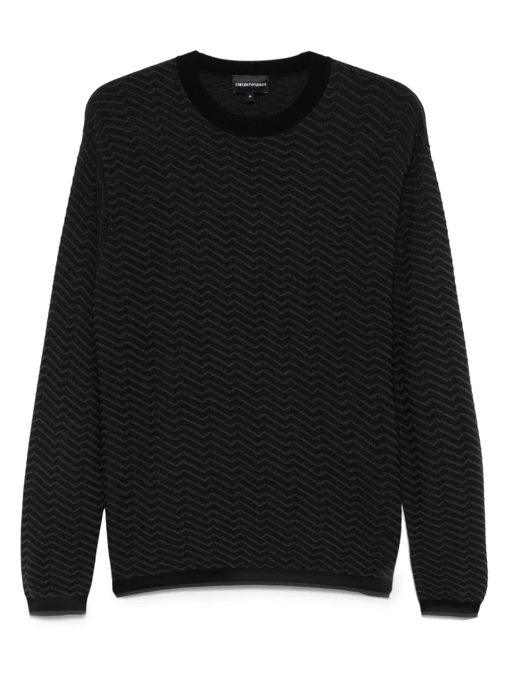 textured sweater - 1