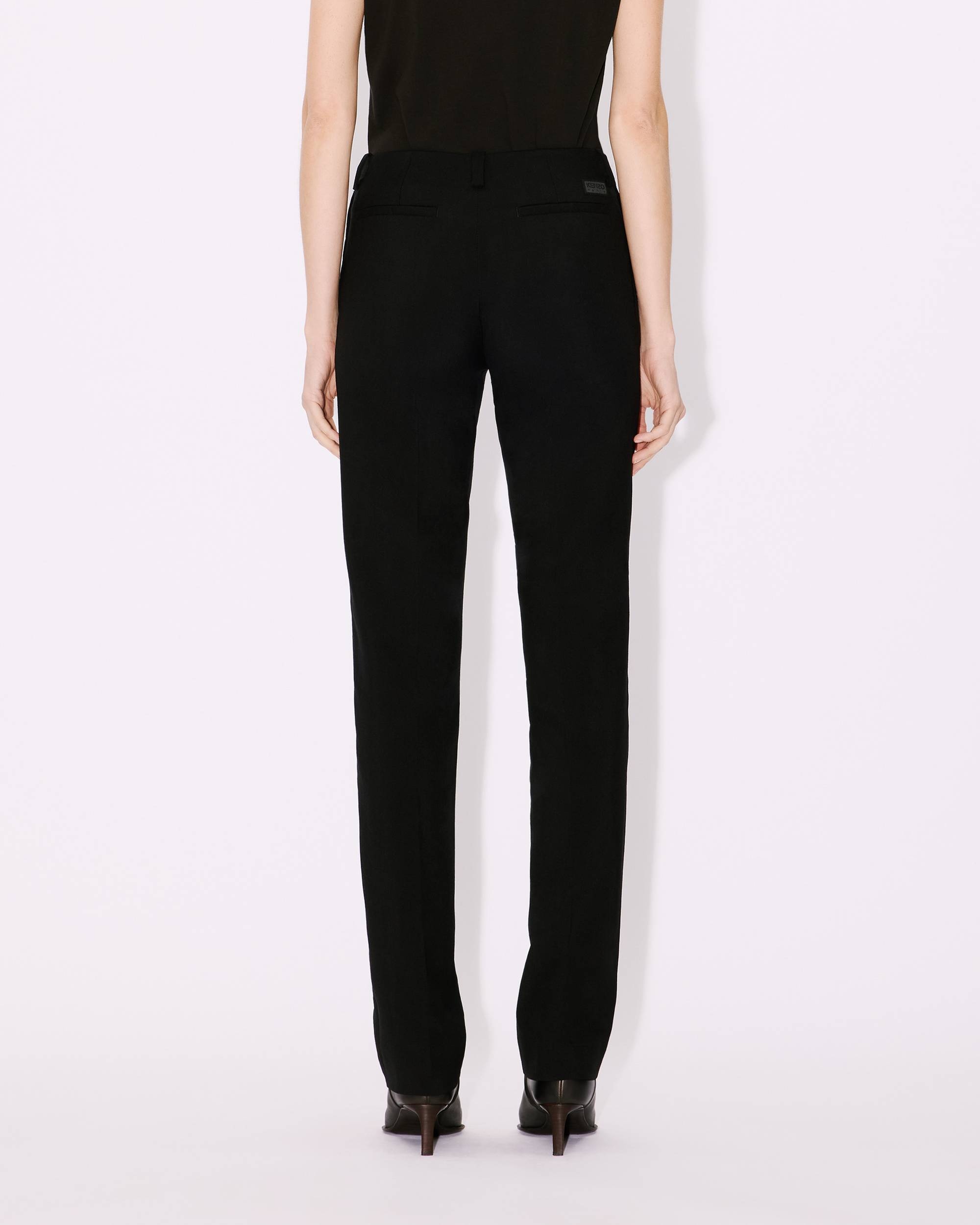 Cigarette pants in virgin wool - 5