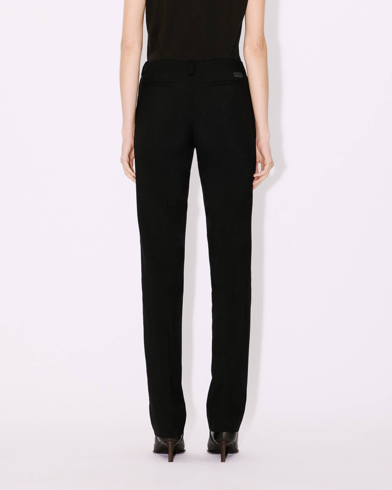 Cigarette pants in virgin wool 5