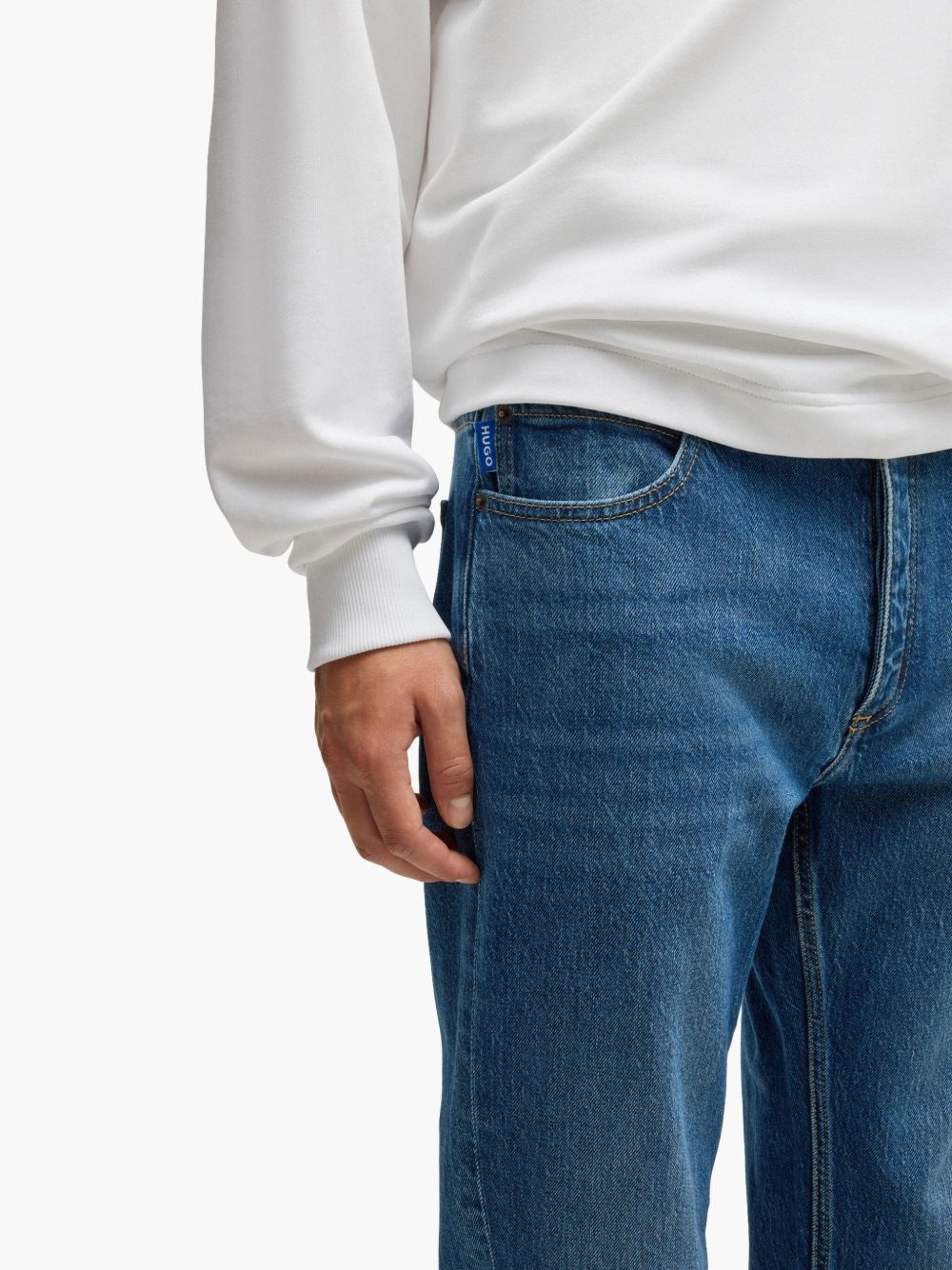 straight-leg jeans - 3