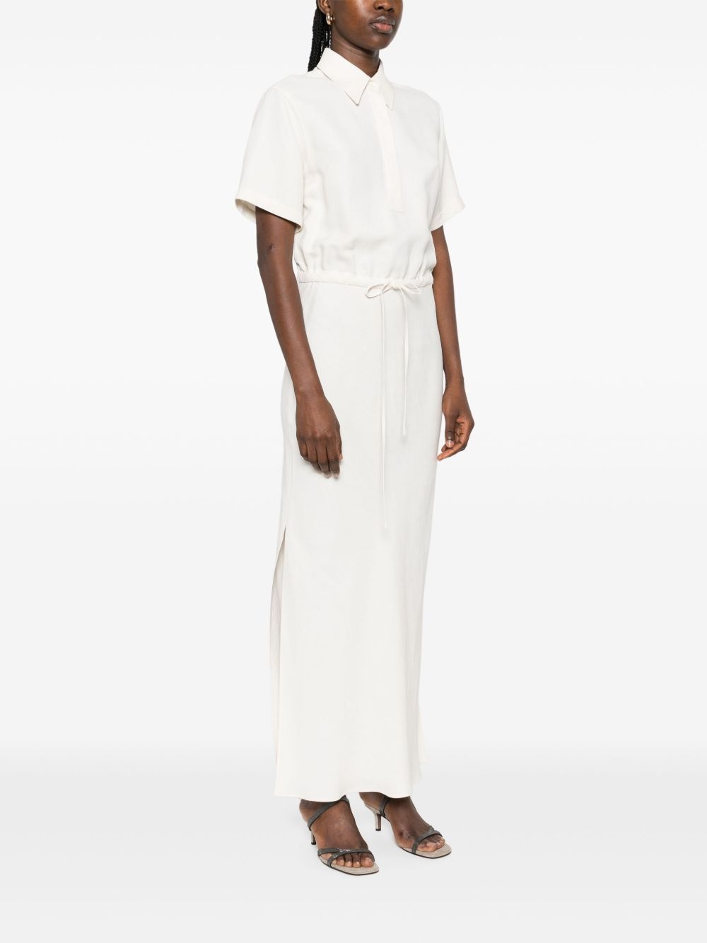 short-sleeves maxi dress - 3