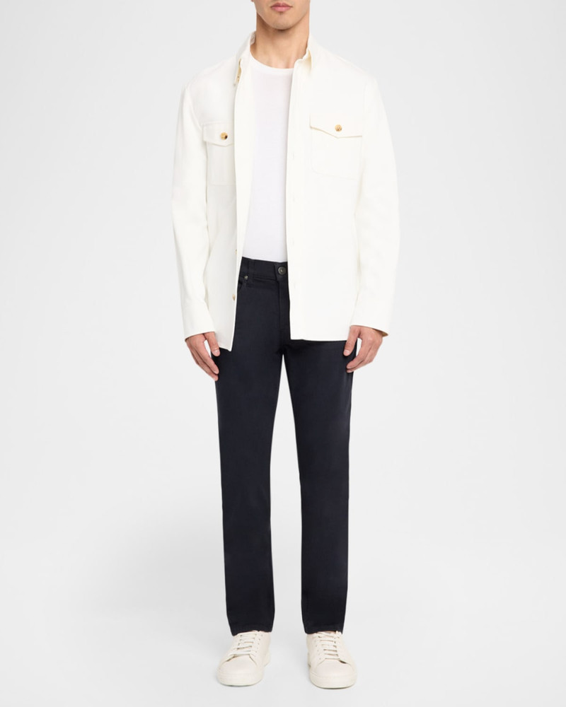 PAIGE Men's Lennox Straight Leg Slim Five-Pocket Pants outlook