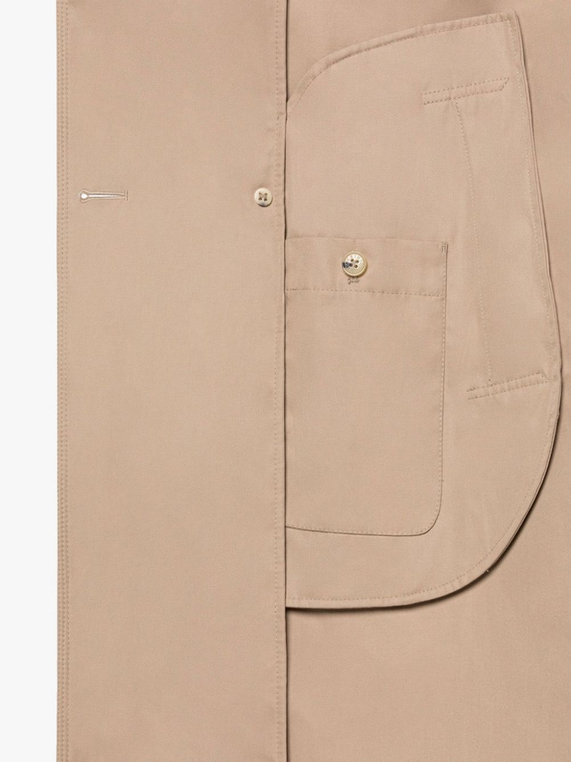 APLINA SAND SLEEVELESS TRENCH COAT | LMT-015 6